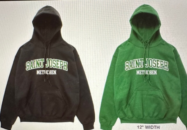 Saint Joseph Metuchen Embroidered Hooded Sweatshirt