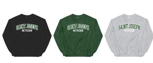 Saint Joseph Metuchen Embroidered Crewneck Sweatshirt
